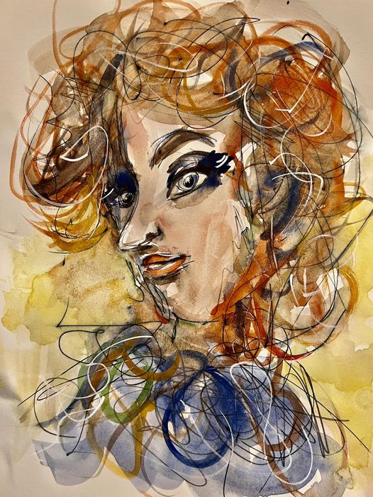 Dinner Guest 231111 - Original Artwork