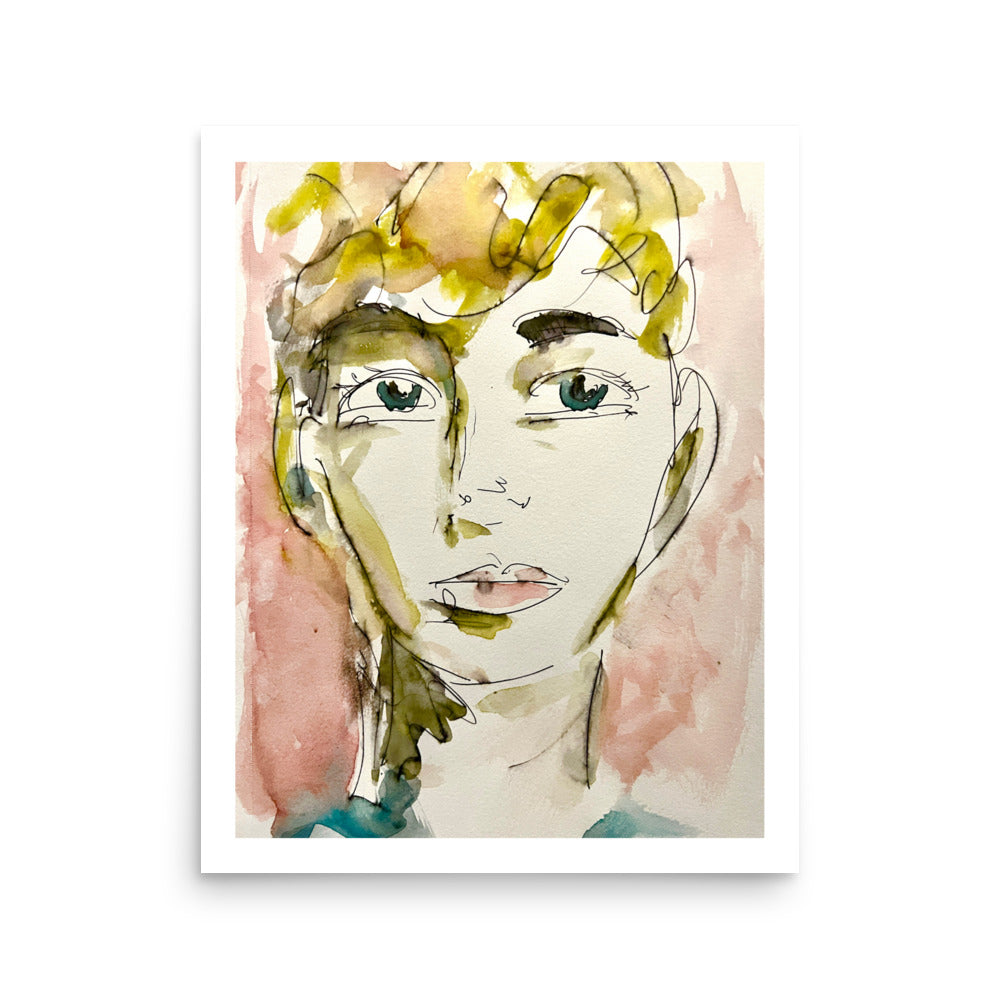 Observer, Watercolor by RVA246 - Art Print