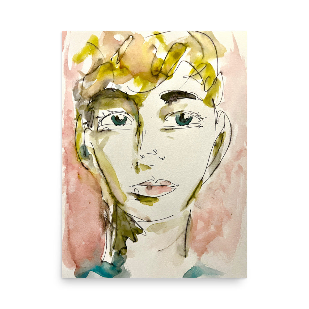 Observer, Watercolor by RVA246 - Art Print