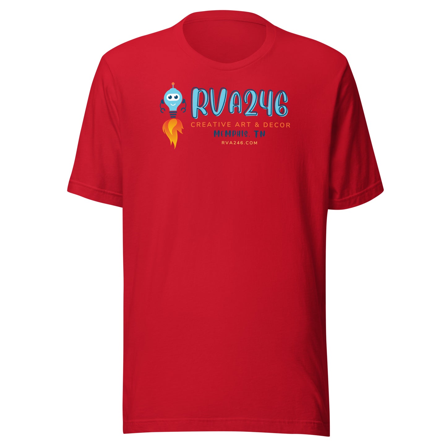 RVA246 Banner Logo - Unisex T-shirt