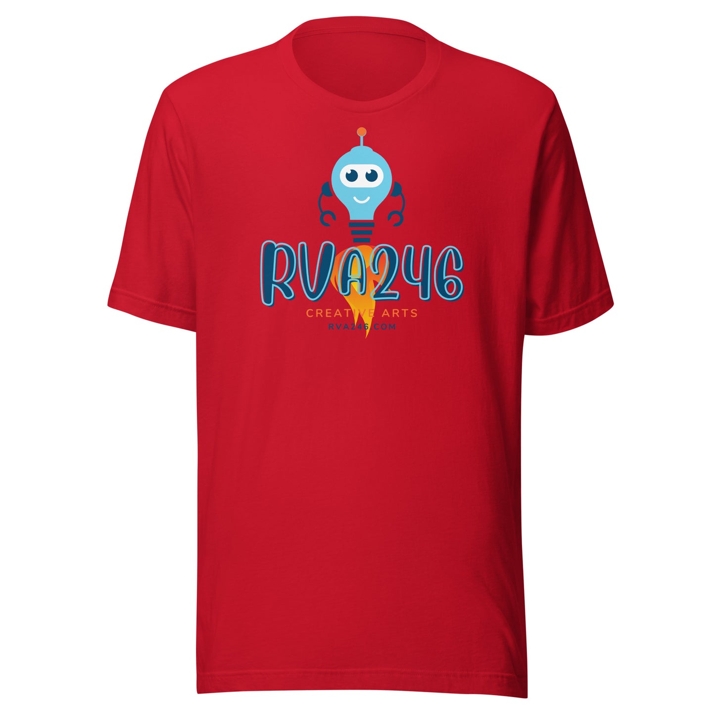 RVA246 Rocket Bot Logo - Unisex T-Shirt