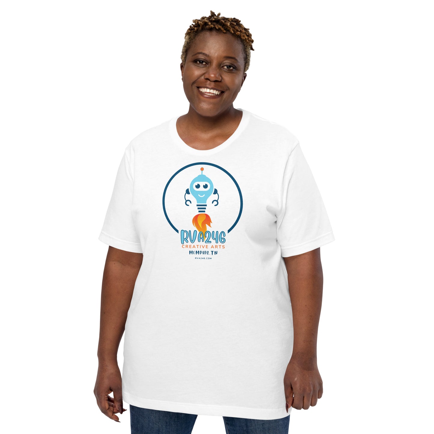 RVA246 Circle Logo - Unisex T-Shirt