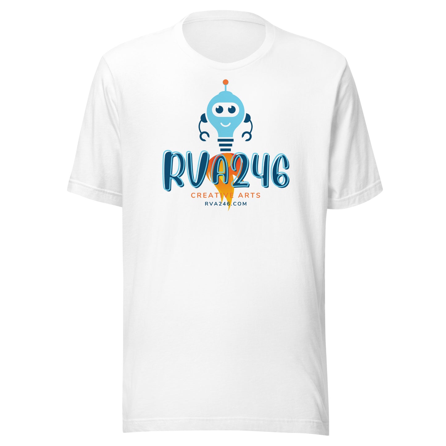 RVA246 Rocket Bot Logo - Unisex T-Shirt