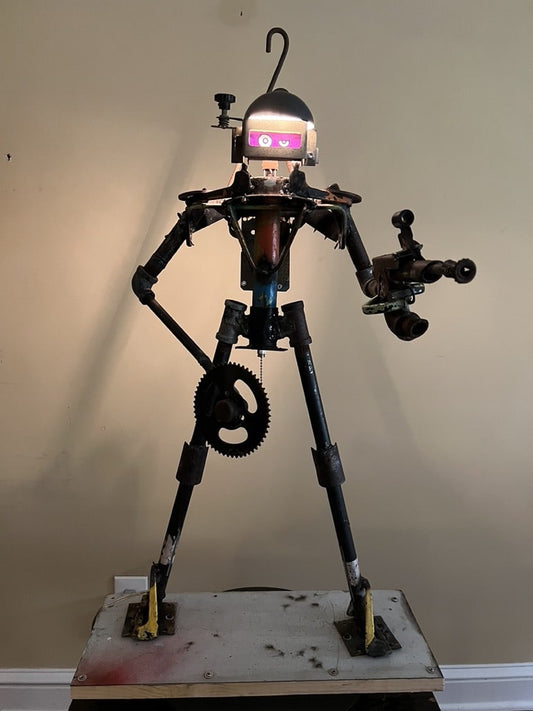 Original Art Lamp by RVA246, Astro Johnny, Op. 1
