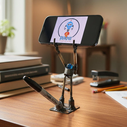 RVA246 - What is a Helper Bot? Helper Bots. Little Artworks with a Job. Built to hold your phone, pens, and whatever lands on your desk.