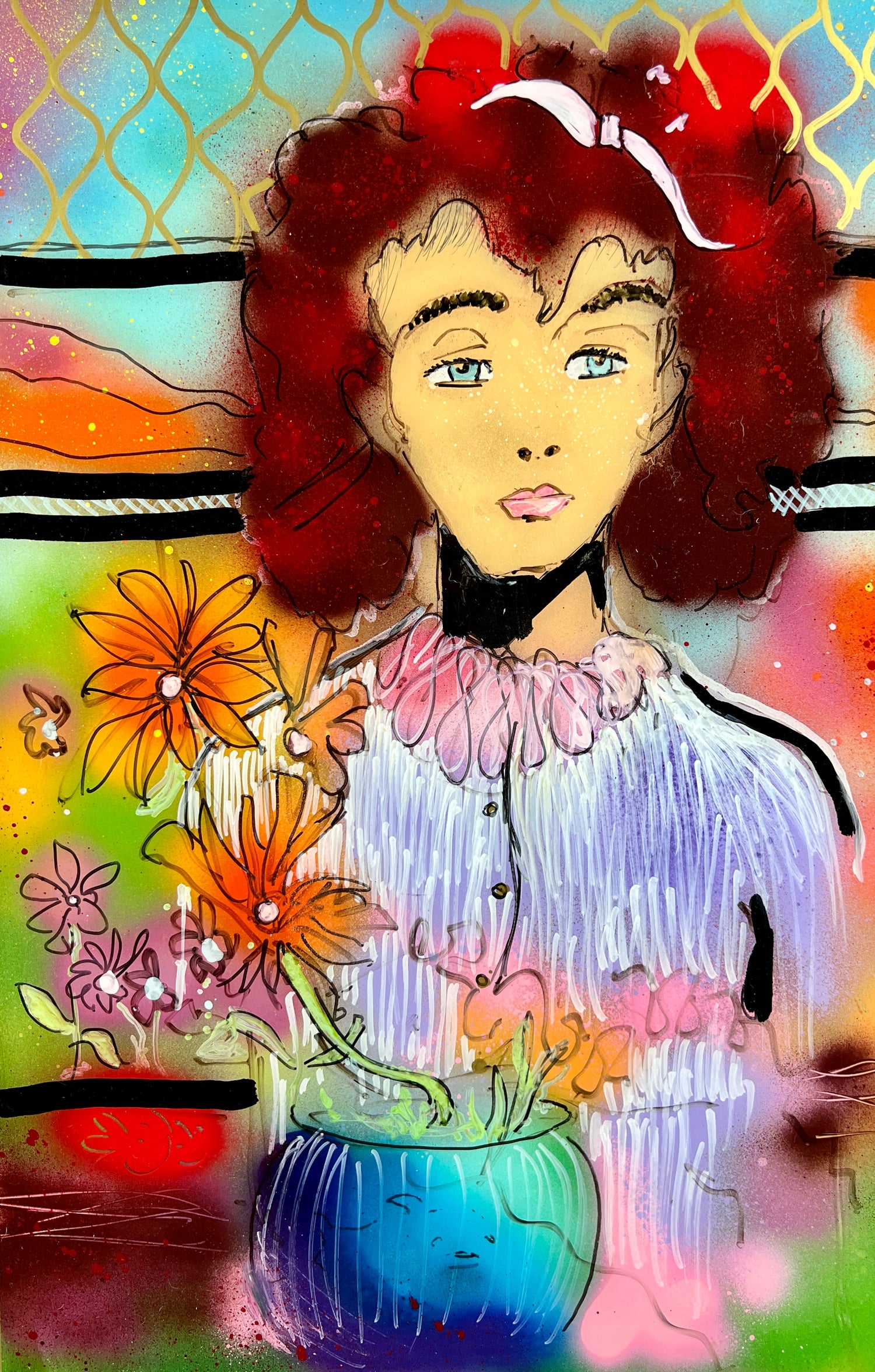 Reverse Glass Paintings