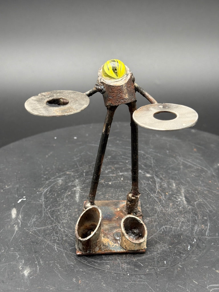 Helper Bot #102 - Original Art Object Holder