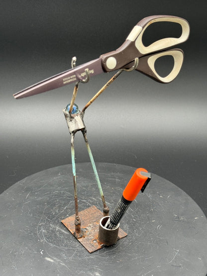 Helper Bot #130 - Original Art Object Holder