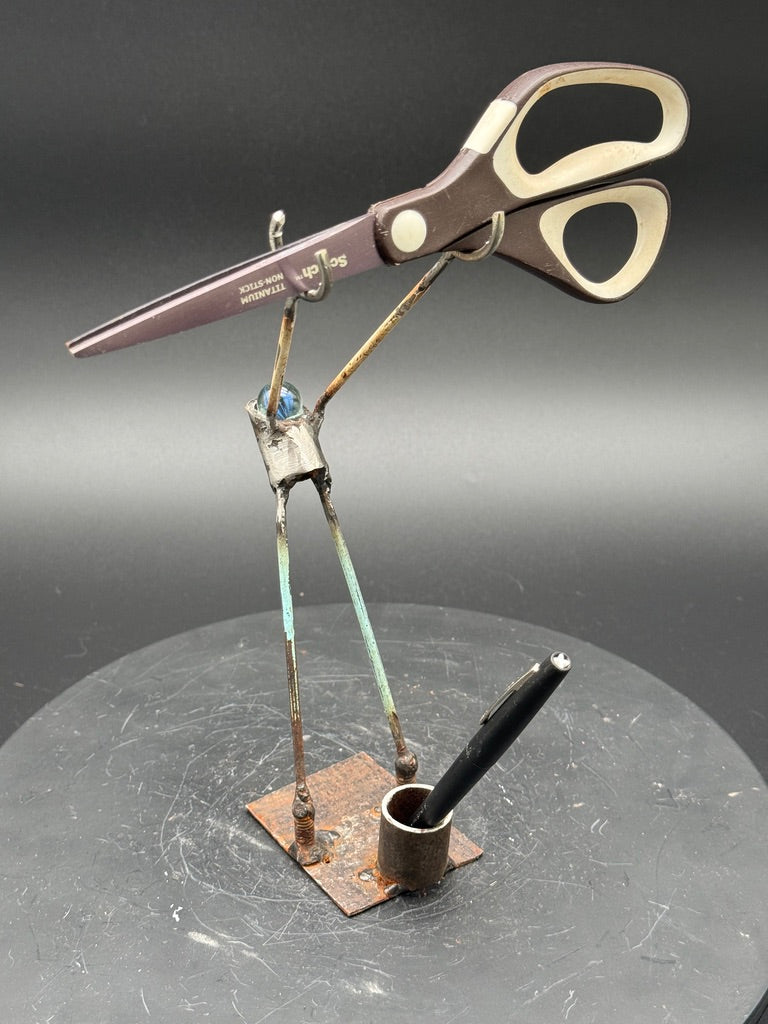 Helper Bot #130 - Original Art Object Holder