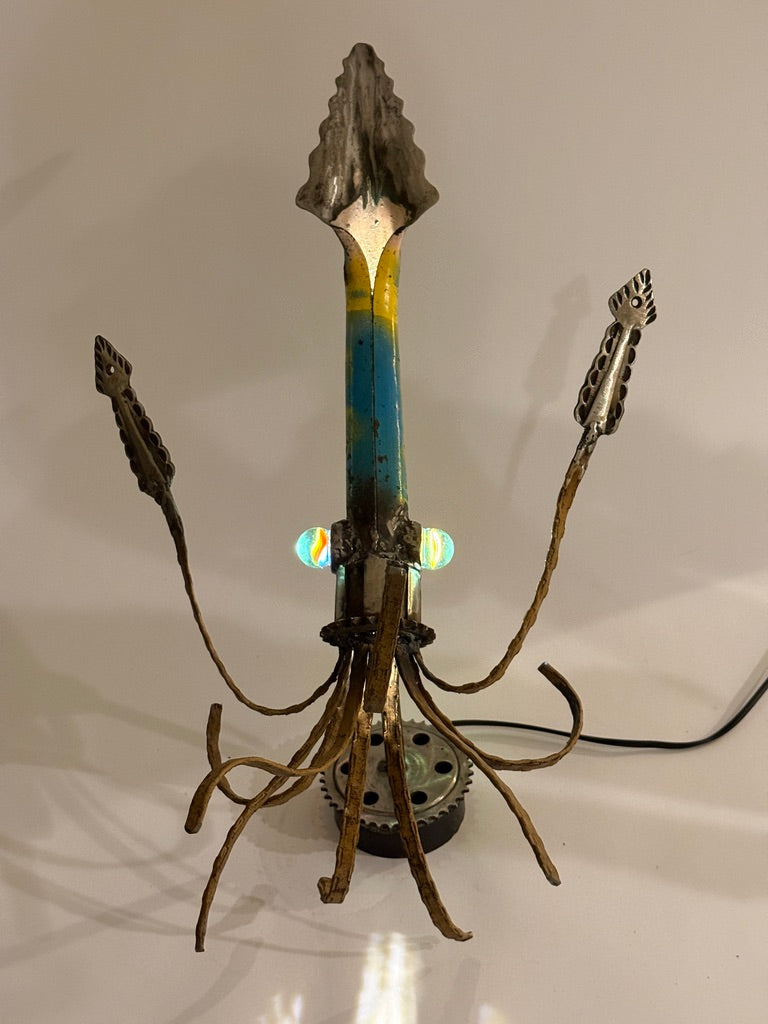 Squid Lamp - Original Sculptural Lighting