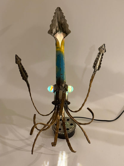 Squid Lamp - Original Sculptural Lighting
