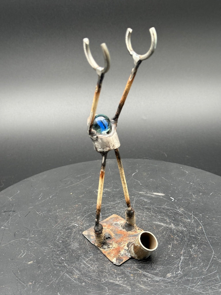 Helper Bot #49 - Original Art Object Holder