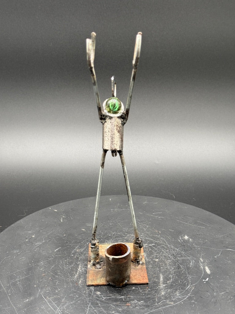 Helper Bot #160 - Original Art Object Holder