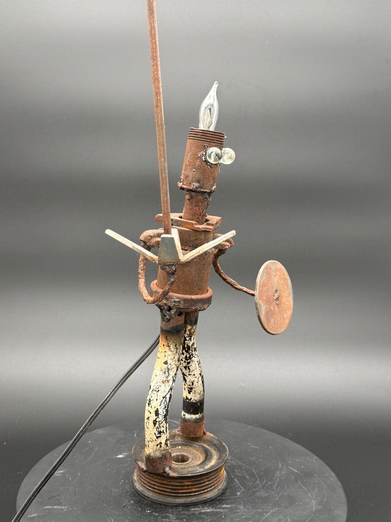 Adventurer – Original Robot Art Lamp and Sculptural Lighting