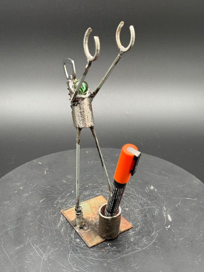 Helper Bot #160 - Original Art Object Holder