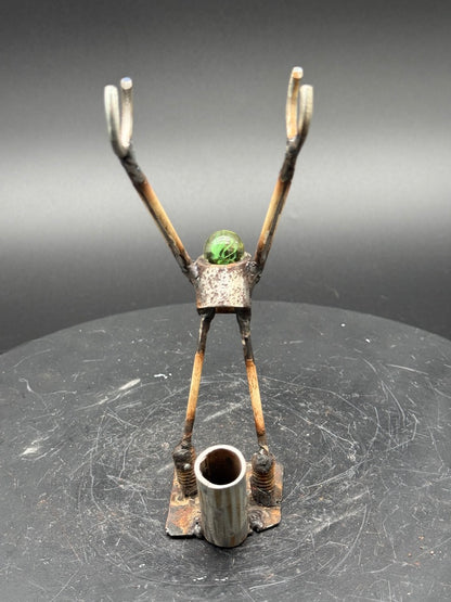Helper Bot #73 - Original Art Object Holder