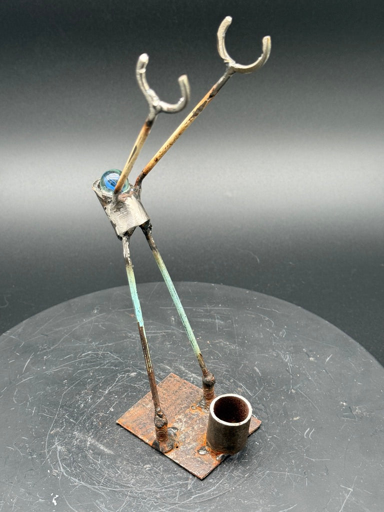 Helper Bot #130 - Original Art Object Holder