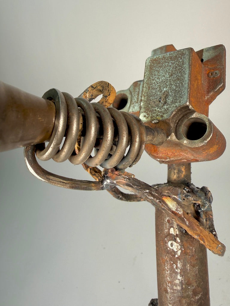 The Memtones - Original Reclaimed Metal Sculpture
