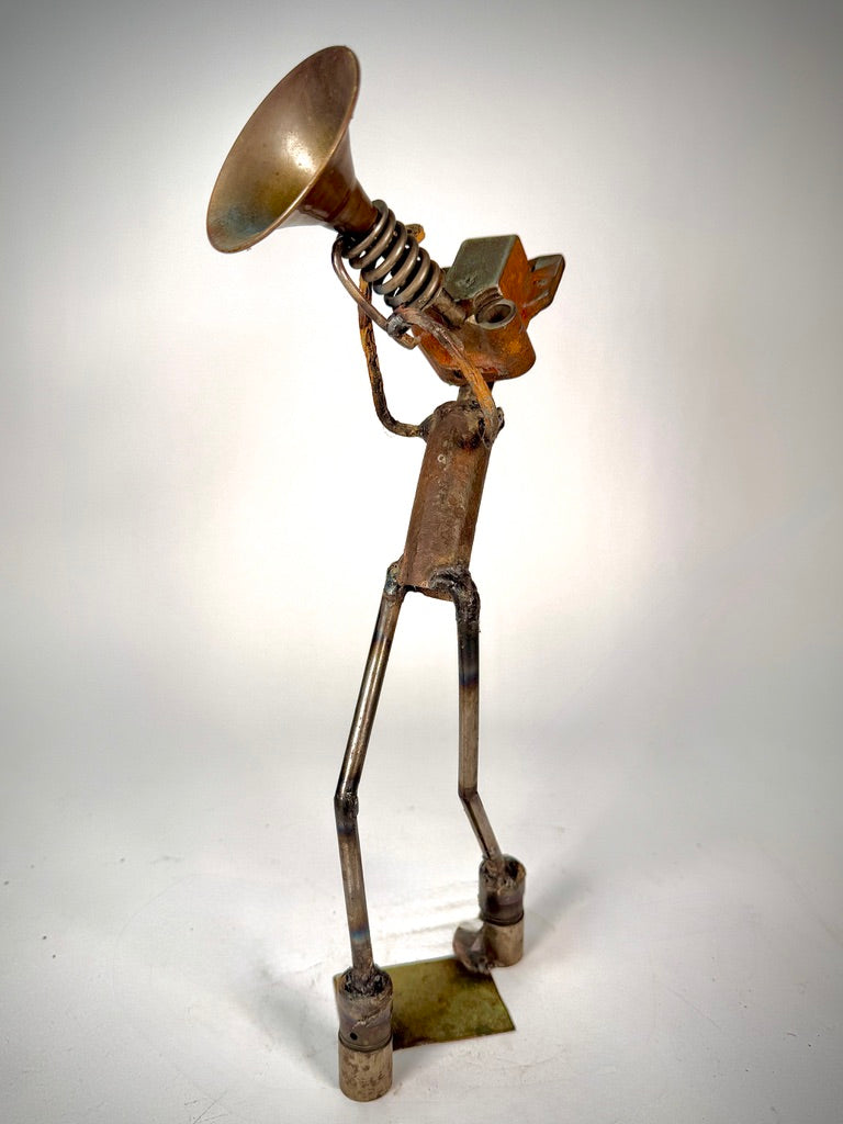 The Memtones - Original Reclaimed Metal Sculpture