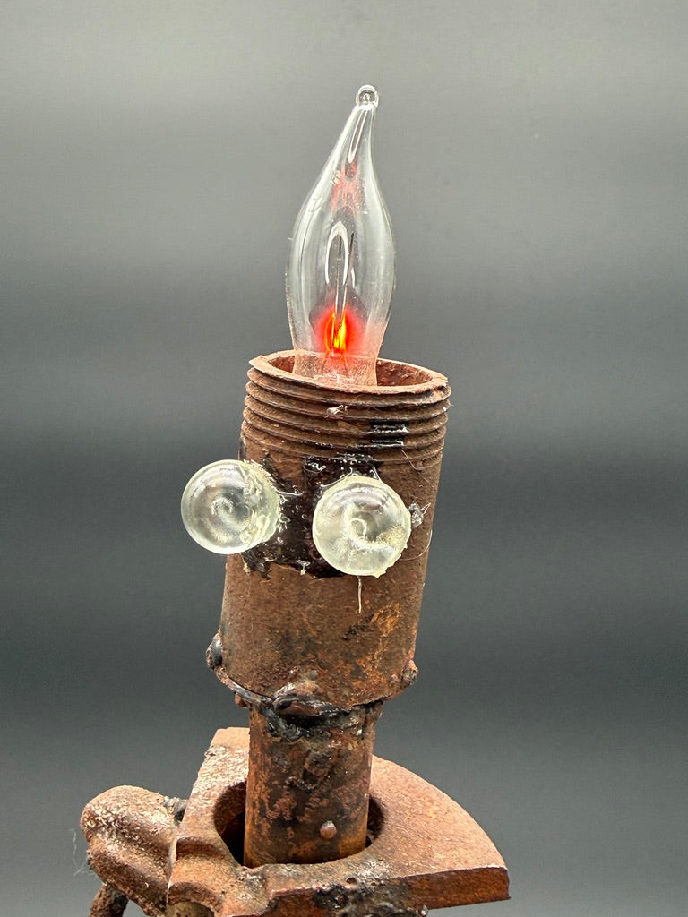 Adventurer – Original Robot Art Lamp and Sculptural Lighting