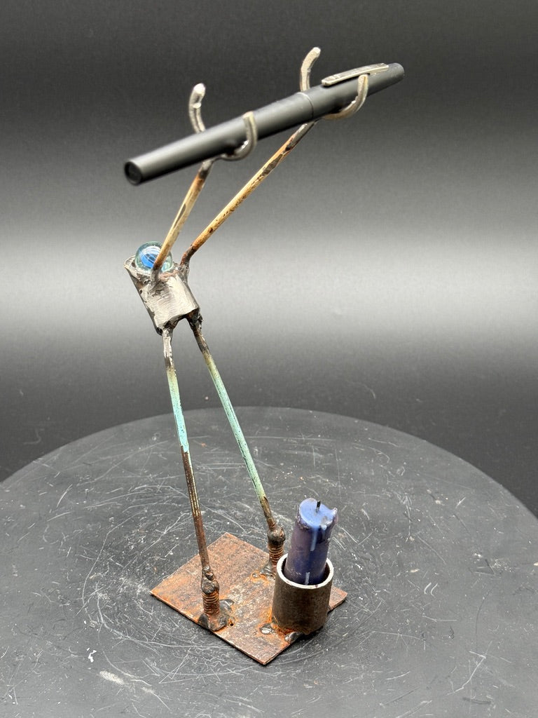 Helper Bot #130 - Original Art Object Holder