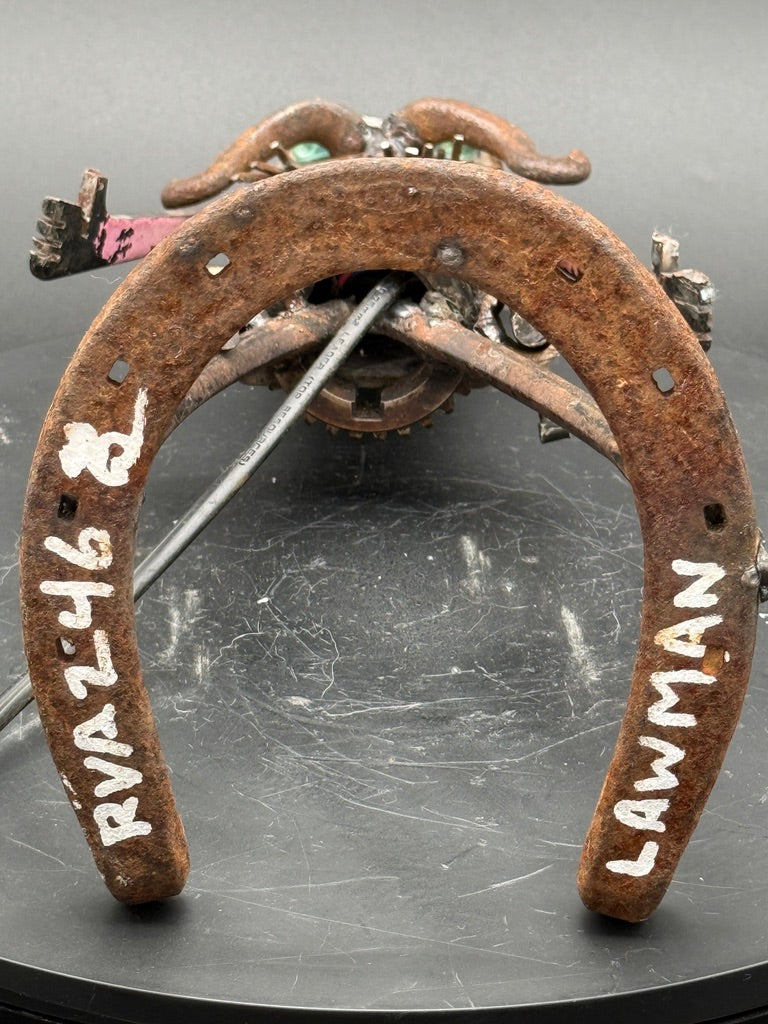 Lawman – Original Robot Art Lamp and Sculptural Lighting