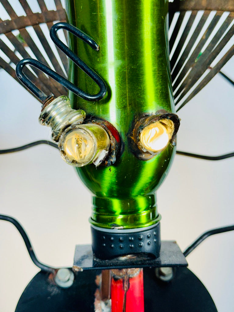 Femme Metale - Original Art Lamp and Sculptural Lighting