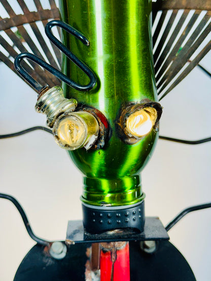 Femme Metale - Original Art Lamp and Sculptural Lighting