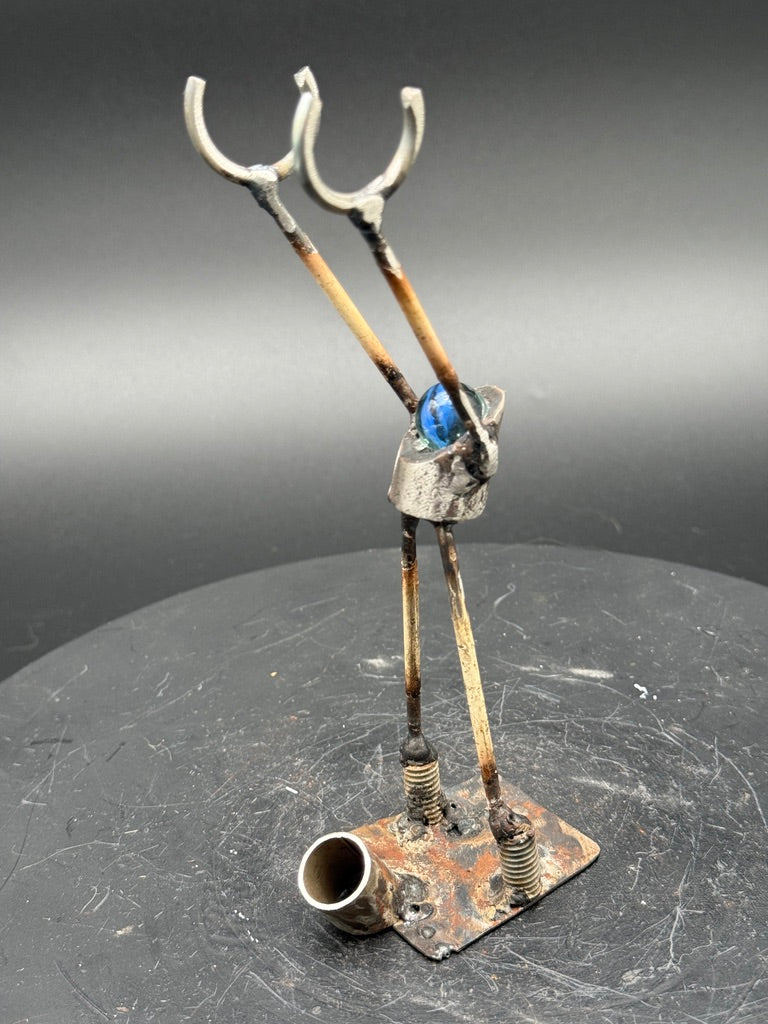 Helper Bot #49 - Original Art Object Holder