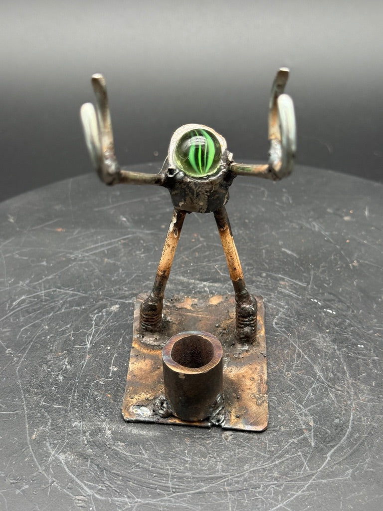 Helper Bot #114 - Original Art Object Holder
