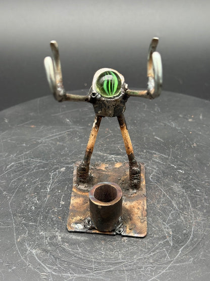 Helper Bot #114 - Original Art Object Holder