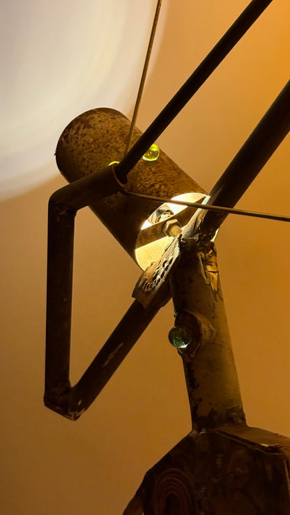 The First Draw - Original Robot Sculptural Lighting