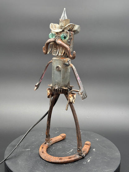 Lawman – Original Robot Art Lamp and Sculptural Lighting