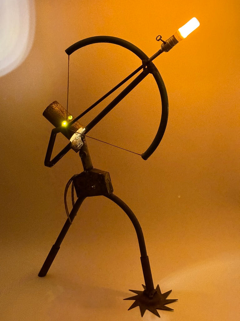 The First Draw - Original Robot Sculptural Lighting