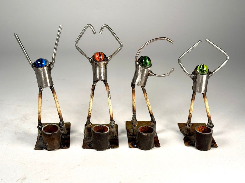 "YMCA" Helper Bot Commission by Memphis Artist Bobby Anderson, RVA246.com, Custom Functional Art