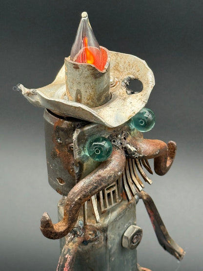 Lawman – Original Robot Art Lamp and Sculptural Lighting