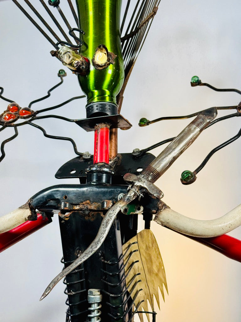 Femme Metale - Original Art Lamp and Sculptural Lighting