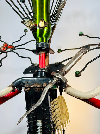 Femme Metale - Original Art Lamp and Sculptural Lighting