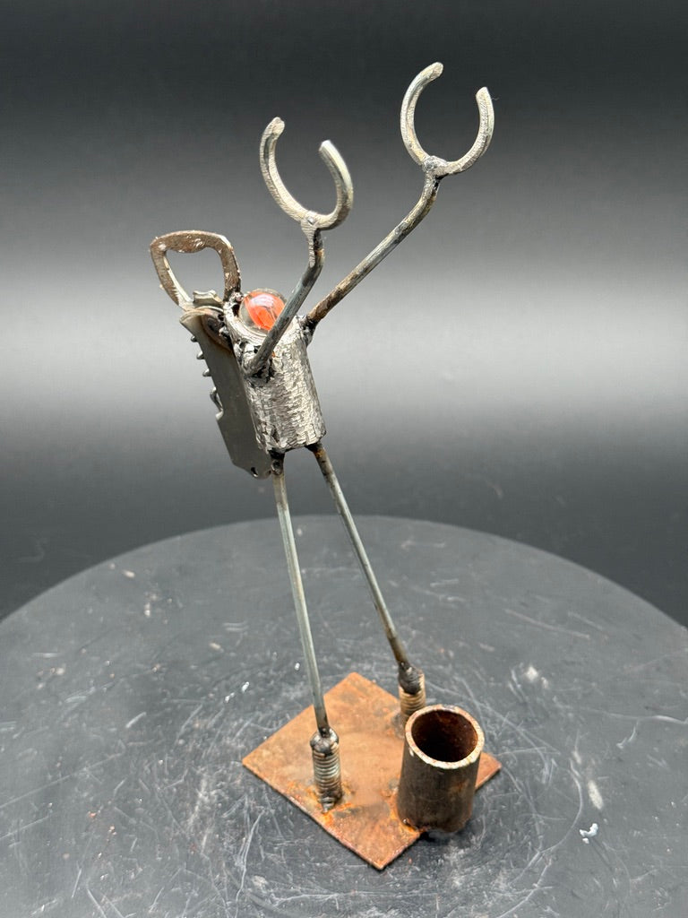 Helper Bot #159 - Original Art Object Holder