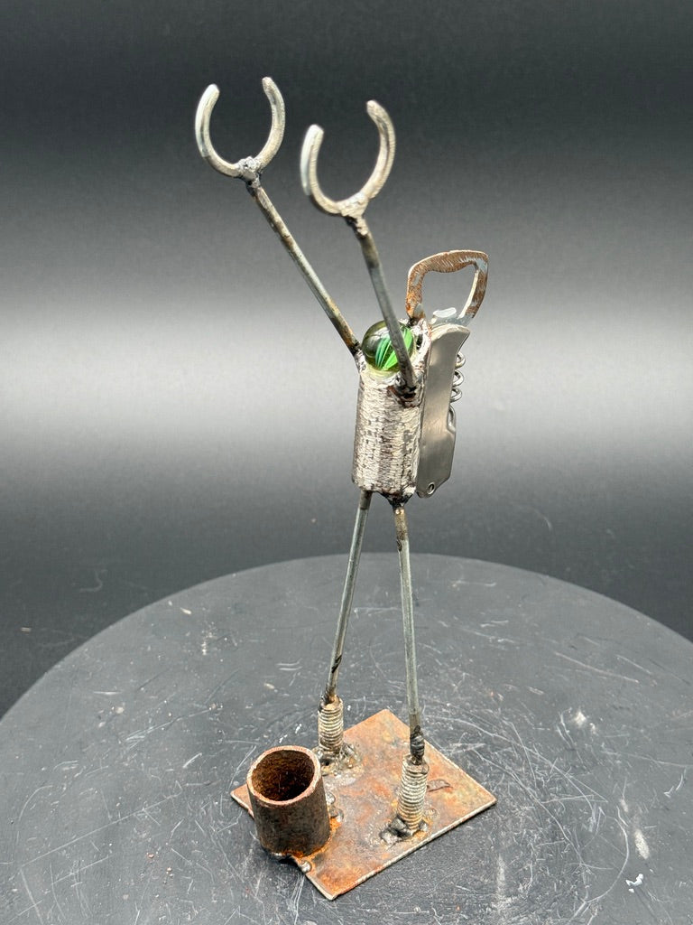 Helper Bot #169 - Original Art Object Holder