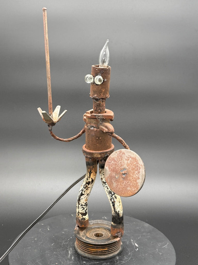 Adventurer – Original Robot Art Lamp and Sculptural Lighting