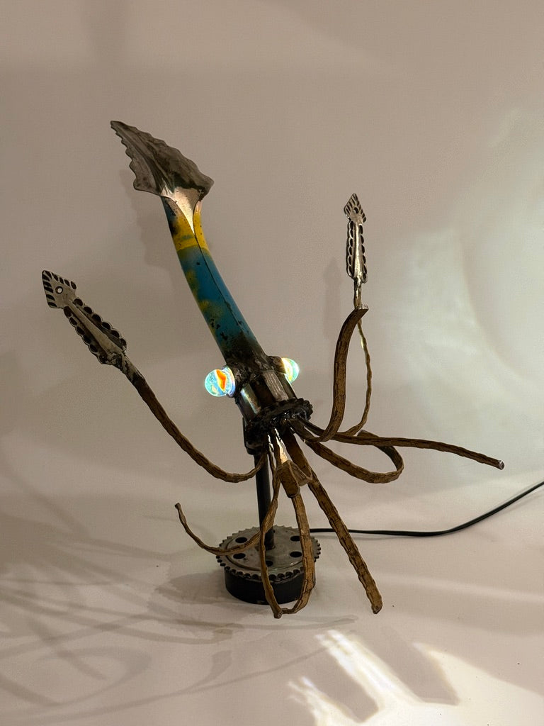 Squid Lamp - Original Sculptural Lighting