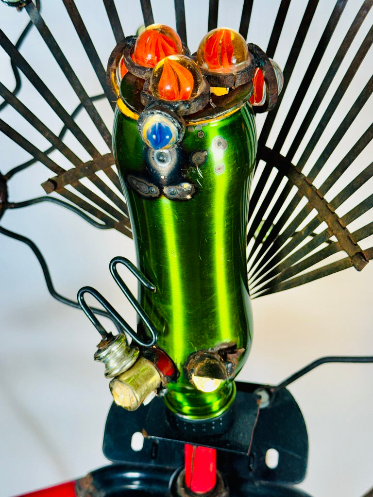 Femme Metale - Original Art Lamp and Sculptural Lighting