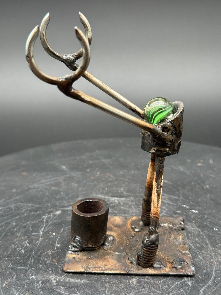 Helper Bot #114 - Original Art Object Holder