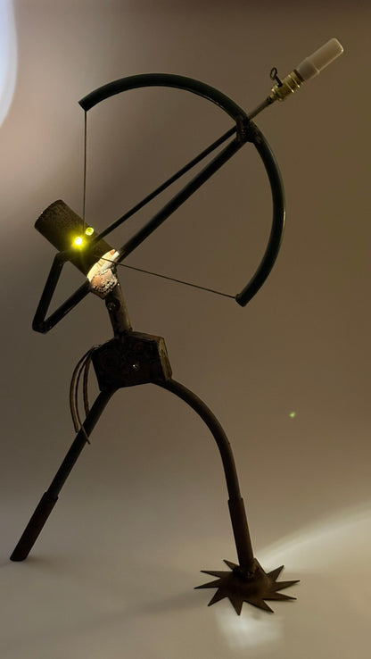 The First Draw - Original Robot Sculptural Lighting
