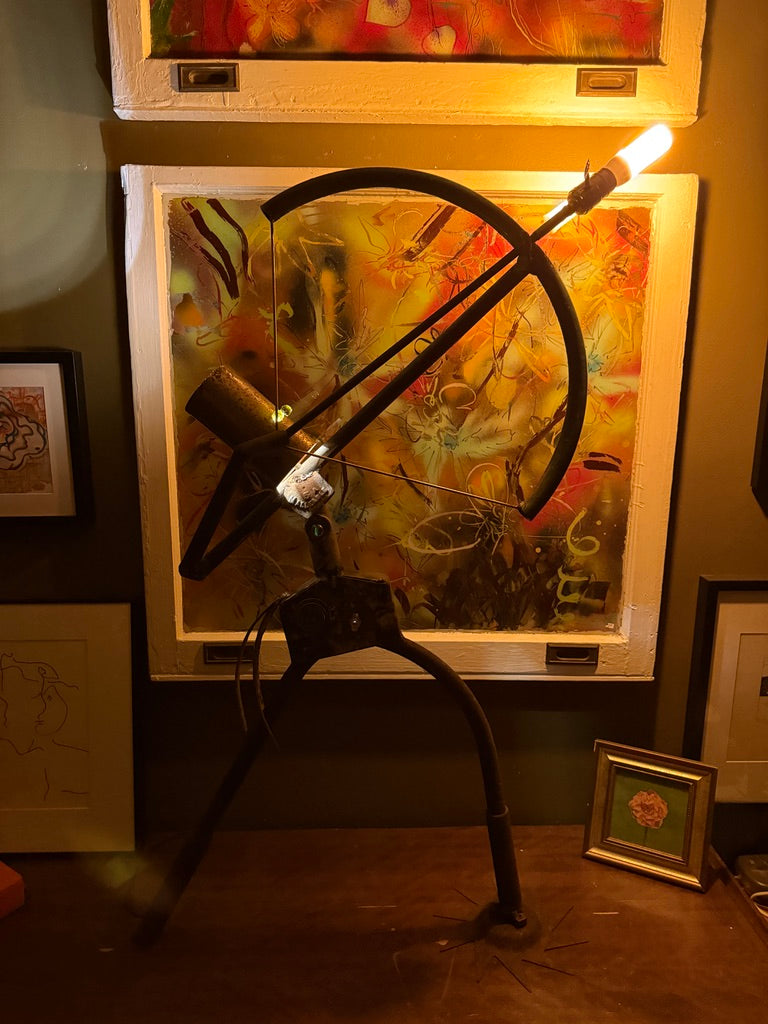 The First Draw - Original Robot Sculptural Lighting