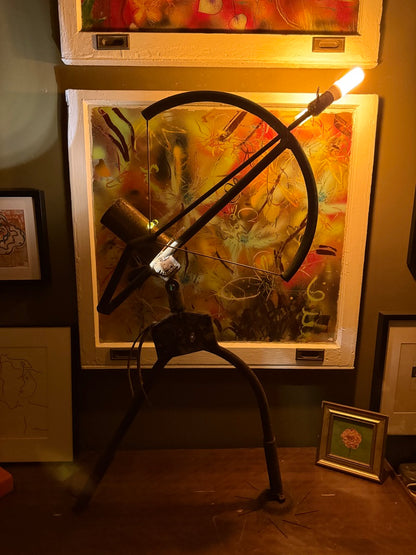 The First Draw - Original Robot Sculptural Lighting