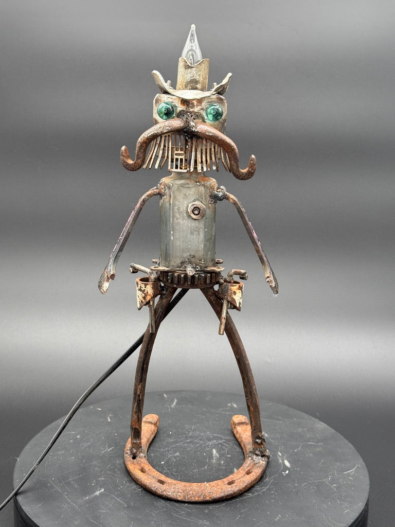 Lawman – Original Robot Art Lamp and Sculptural Lighting