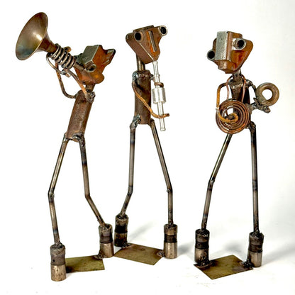 The Memtones - Original Reclaimed Metal Sculpture