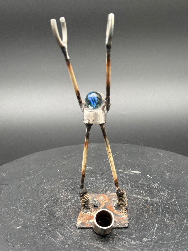 Helper Bot #49 - Original Art Object Holder